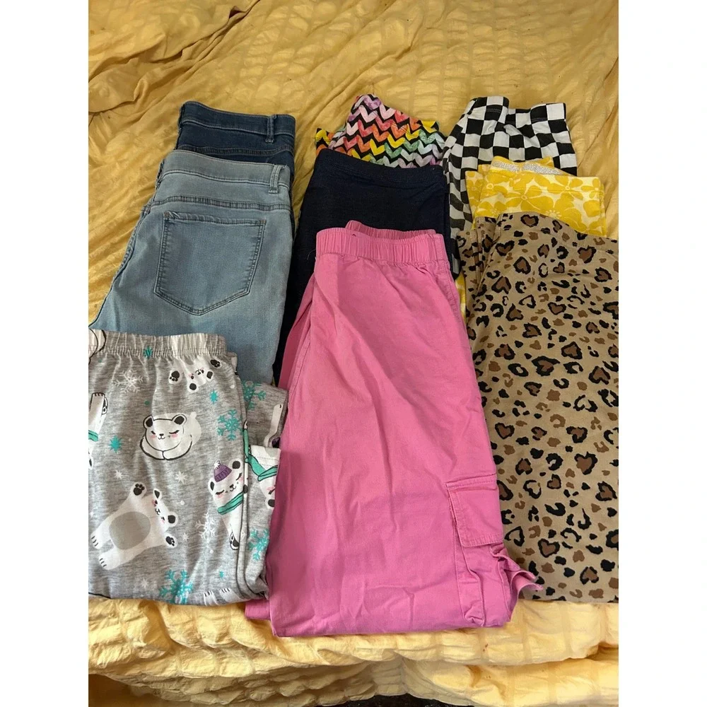 Justice Wonder Nation Girls 26 Pc Clothing Lot Sz 14/16 18/20 Jackets Pants Tops